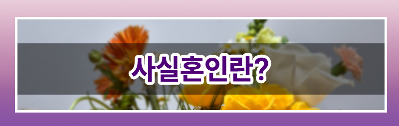 사실혼 배우자의 전세금 상속권 이미지