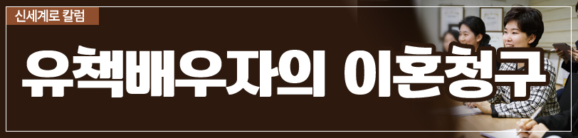 유책배우자 이혼소송, 이혼인정기준의 모든것 이미지