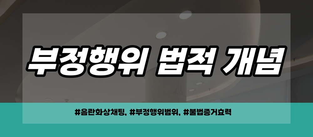 음란채팅한 남편, 몰래확보한 증거는 불법? 이미지