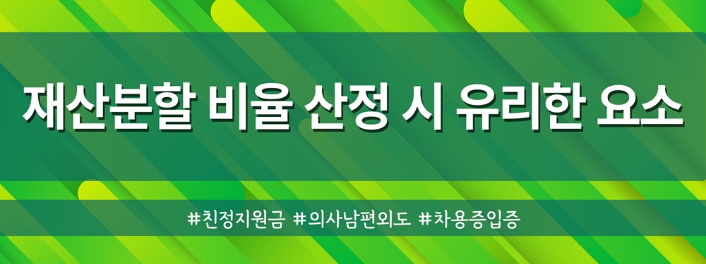 외도의사남편, 친정지원금 대여금반환 및 재산분할 이미지